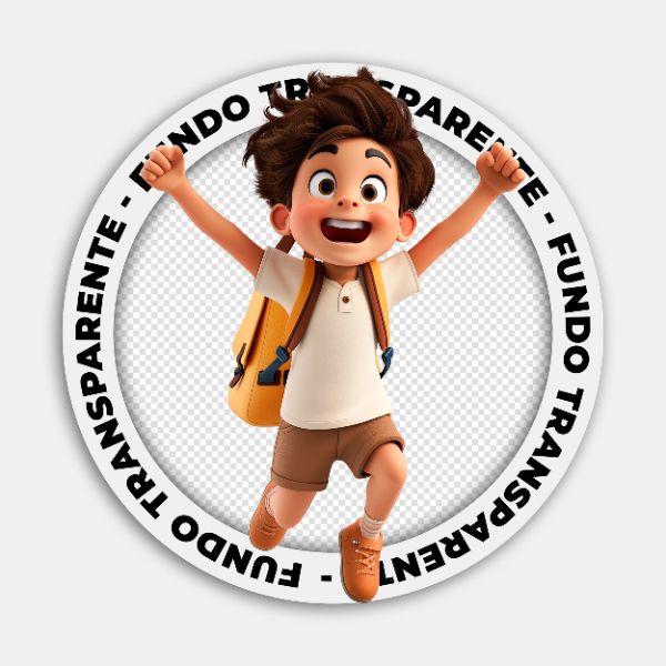 MENINO FELIZ | VOLTA ÀS AULAS | IMAGEM SEM FUNDO | PSD EDITÁVEL