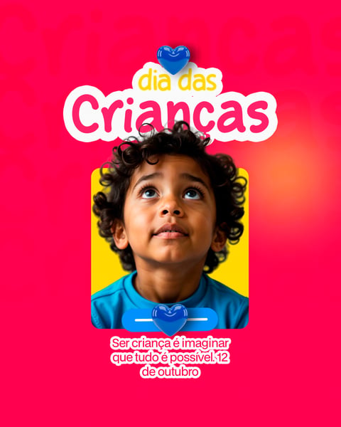DIA DAS CRIANÇAS SOCIAL MEDIA PSD 1