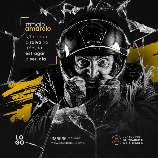 MAIO AMARELO - JUNTOS POR UM TRANSITO MAIS SEGURO