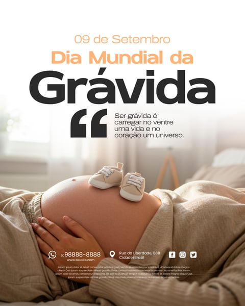 9 DE SETEMBRO DIA MUNDIAL DA GRAVIDÁ 9