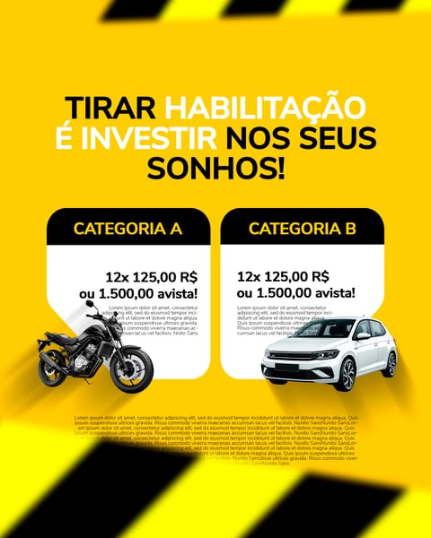 AUTO ESCOLA - INVESTIR NO SEUS SONHOS