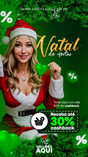 STORY | NATAL | MARRY CHRISTMAS | PSD EDITÁVEL