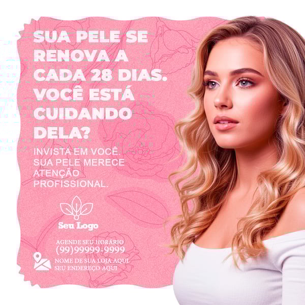 CRIATIVO PARA CLÍNICAS DE ESTÉRICA MODELO 02