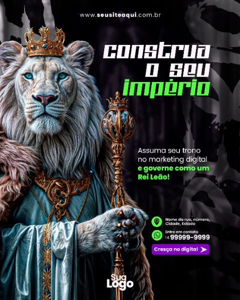 FEED VERTICAL - AGÊNCIA DE MARKETING DIGITAL | PSD EDITÁVEL