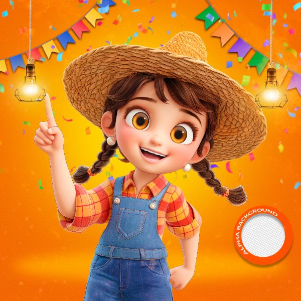 MASCOTES DE FESTA JUNINA MODELO 72