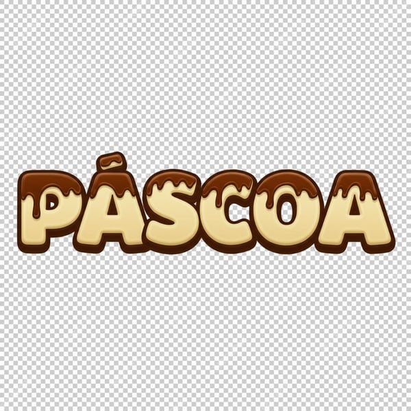 SELOS 3D PÁSCOA PNG SEM FUNDO