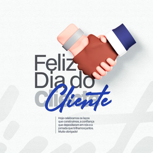 DIA DO CLIENTE 15 DE SETEMBRO POST BANNER COMEMORATIVO PSD EDITÁVEL