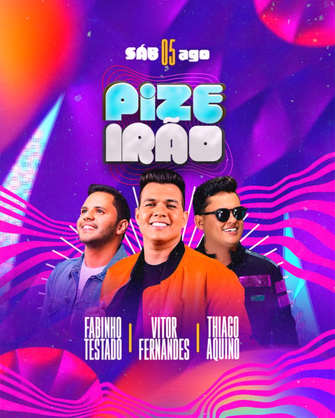 FLYER EVENTO SHOW PSD EDITÁVEL