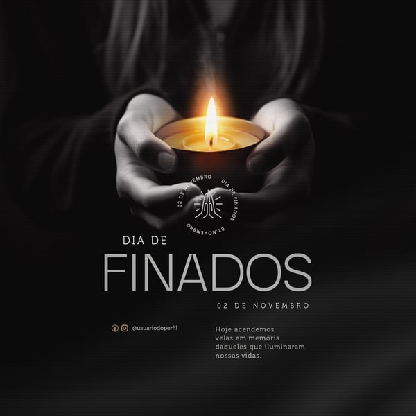 PMU SOCIAL MEDIA DIA DE FINADOS TEMPLATE PSD 2