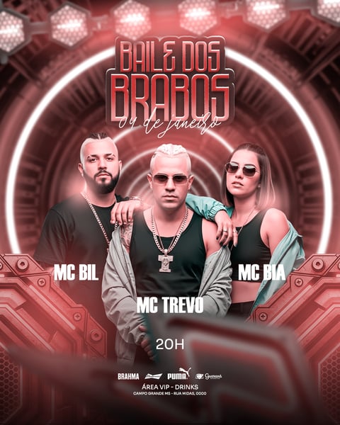 FLYER EVENTO SHOW BAILE DOS BRABOS PSD FEED 39