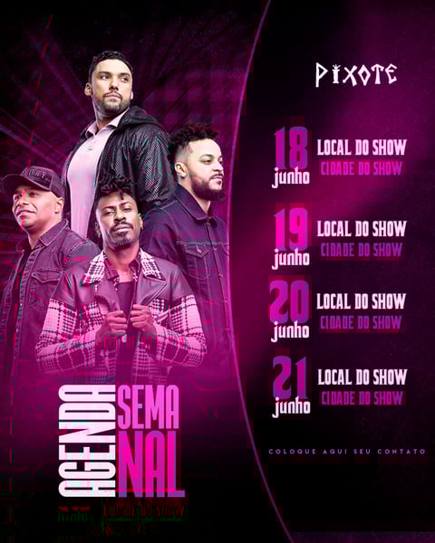 OQC 57 AGENDA SEMANAL PIXOTE FEED