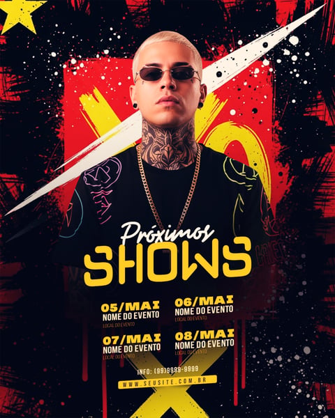 AGENDA PRÓXIMOS SHOWS 1 FEED