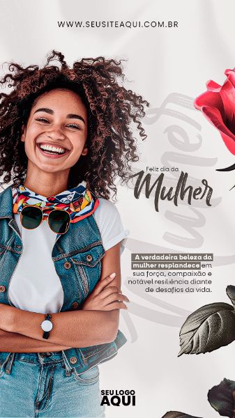STORY - DIA DA MULHER | MULHERES | PSD EDITÁVEL