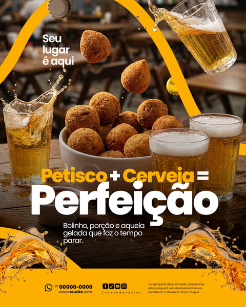 BAR E BOTECOSOCIAL MEDIA PSD EDITÁVEL 2
