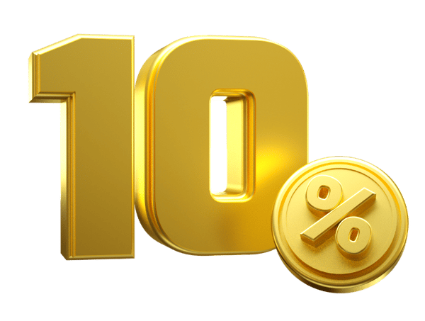 NÚMERO PORCENTAGEM FONTE GOLD 3D