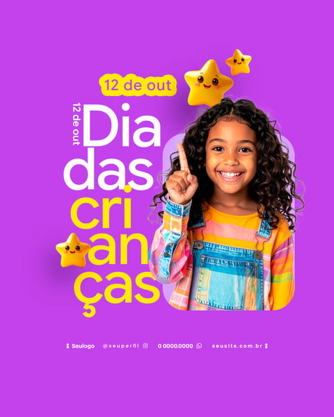 DIA DAS CRIANÇAS FLYER SOCIAL MEDIA POST 10