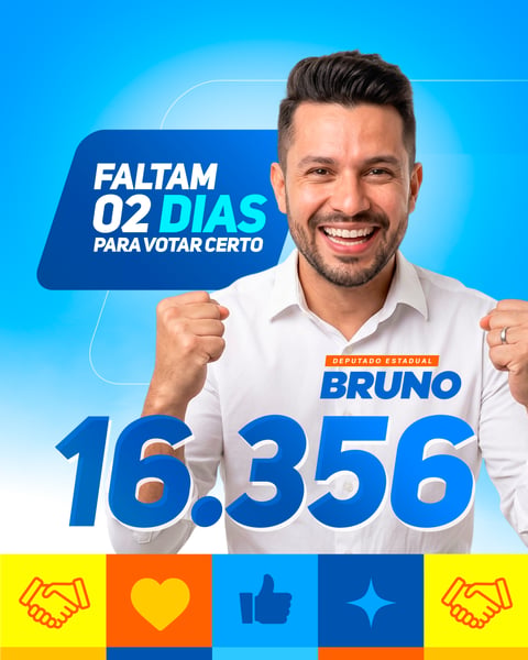 Social Media Político | Eleições 2026 PSD Editável