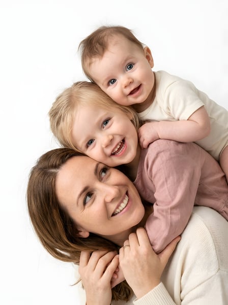 Mãe com os seus filhos 4