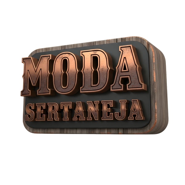 SELO 3D MODA SERTANEJA 06