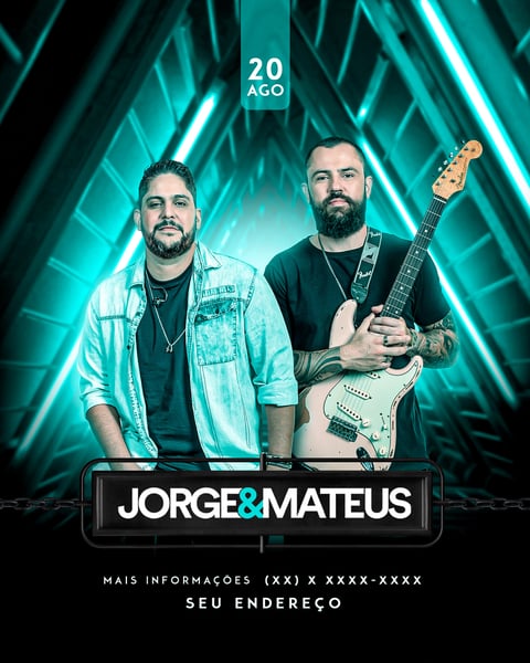 FLYER ARTISTA EVENTO FEED