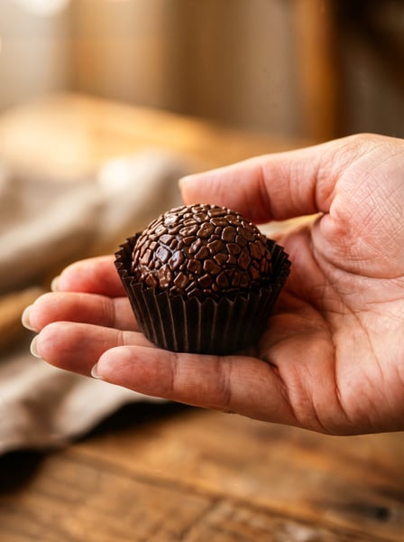 MÃO SEGURANDO BRIGADEIRO 2