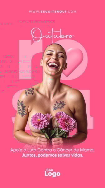 STORY OUTUBRO ROSA SOCIAL MEDIA