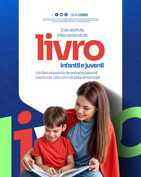 DIA INTERNACIONAL DO LIVRO INFANTIL E JUVENIL - LIVROS E AVENTURAS
