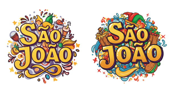 Lettering São João
