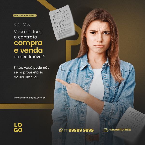 PODE NÃO SER O PROPRIETÁRIO DO SEU IMÓVEL - IMOBILIÁRIA