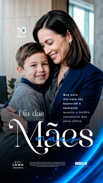 DIA DAS MÃES 10 DE MAIO STORY SOCIAL MEDIA PSD EDITÁVEL 2