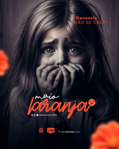 MAIO LARANJA CAMPANHA SOCIAL MEDIA