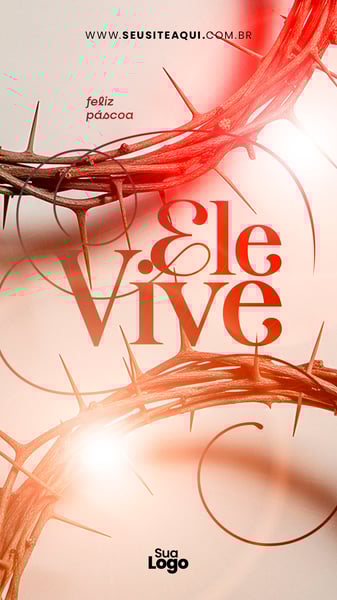 STORY FELIZ PÁSCOA SOCIAL MEDIA PSD EDITÁVEL 02