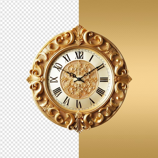 AWE 01 RÉVEILLON 2025 ELEMENTOS PARA COMPOSICÃO - RELÓGIO 01