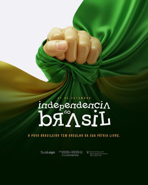 SOCIAL MEDIA INDEPENDÊNCIA DO BRASIL 7 DE SETEMBRO