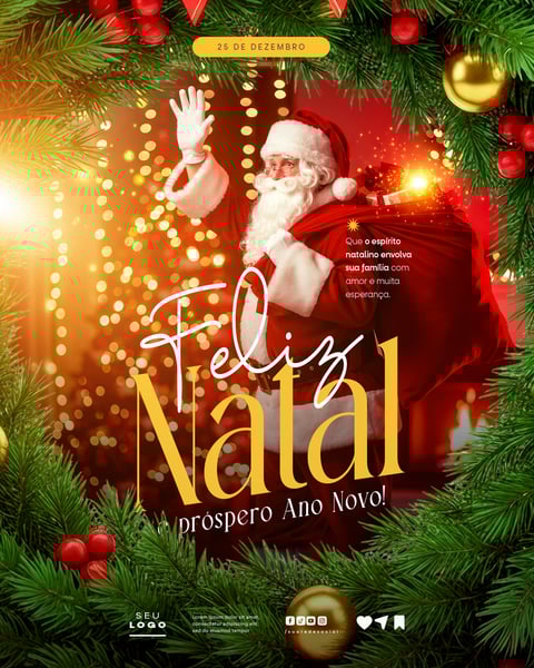 FELIZ NATAL 25 DE DEZEMBRO SOCIAL MEDIA PSD EDITÁVEL (5)