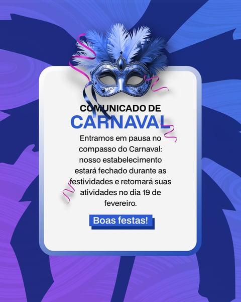 Horário de carnaval
