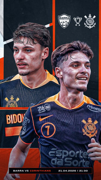 FLYER MATCHDAY BRENO BIDON CORINTHIANS