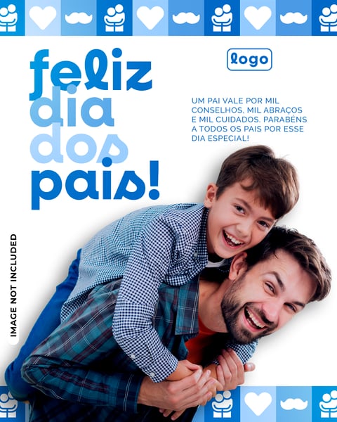 DIA DOS PAIS CARD POST