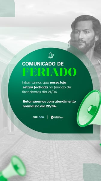 HORÁRIO DE FUNCIONAMENTO FERIADO DE TIRADENTES 7 ST