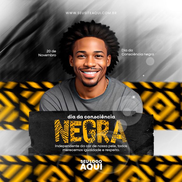 DIA DA CONSCIÊNCIA NEGRA | 20 DE NOVEMBRO | COMBATE AO PRECONCEITO | POST FEED