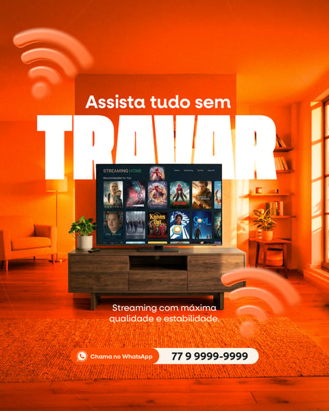 SOCIAL MEDIA PROVEDOR DE INTERNET FEED PSD EDITÁVEL 3