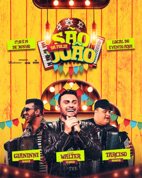 EVENTO SÃO JOÃO DA FOLIA FEED