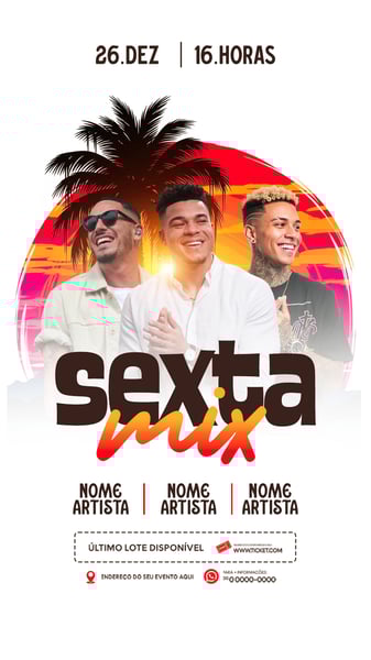 SEXTA MIX EVENTO SERTANEJO SHOW FESTA STORY