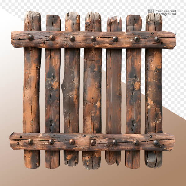 ESTRUTURA DE MADEIRA - ELEMENTO 3D PARA COMPOSIÇÃO - WOOD