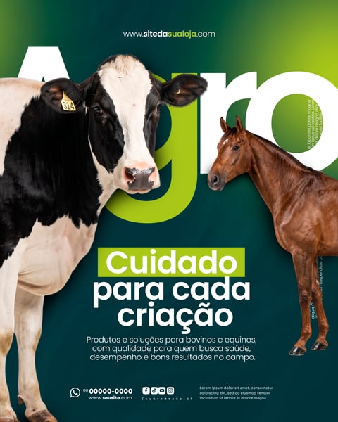 LOJA DE PRODUTOS AGROPECUÁRIOS SOCIAL MEDIA PSD EDITÁVEL 4