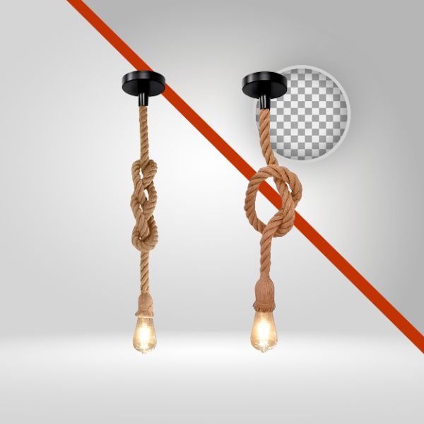 02 PNGS, CORDA, NÓ, FORCA, CORDÃO, CORDA DE SISAL, ELEMENTO PNG 3D, FUNDO TRANSPARENTE, SÃO JOÃO, COM LÂMPADA REAL