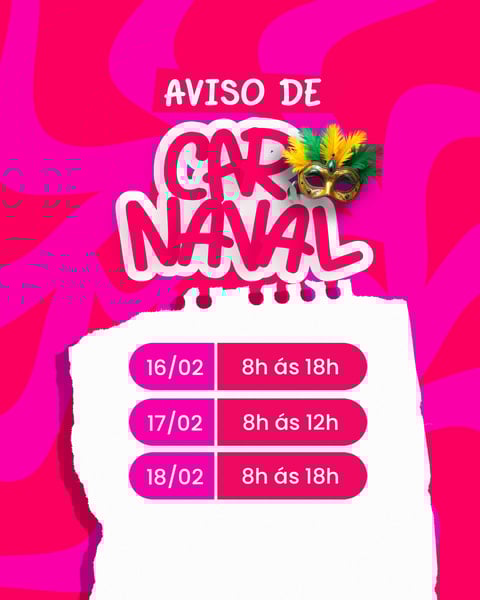 Horário de carnaval