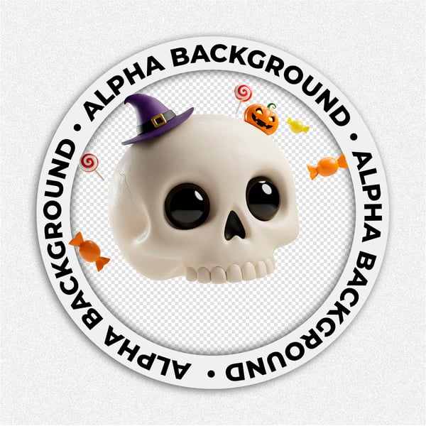 CAVEIRA 3D HALLOWEEN 3