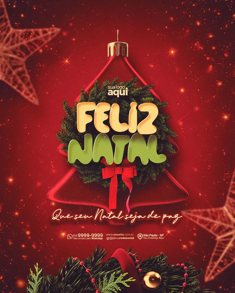 Social Media Feliz Natal