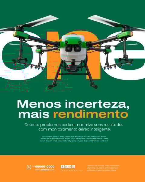 DRONE AGRÍCOLA SOCIAL MEDIA PSD EDITÁVEL 7